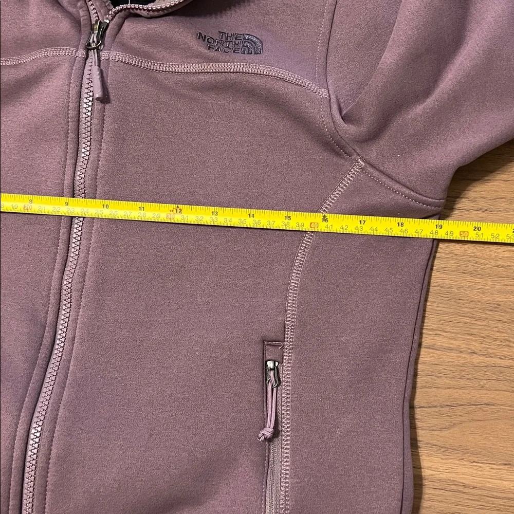 North Face Jacket Womens M Full Zip Long Sleeve Outdoors Purple Fleece Casual - Picture 7 of 9
